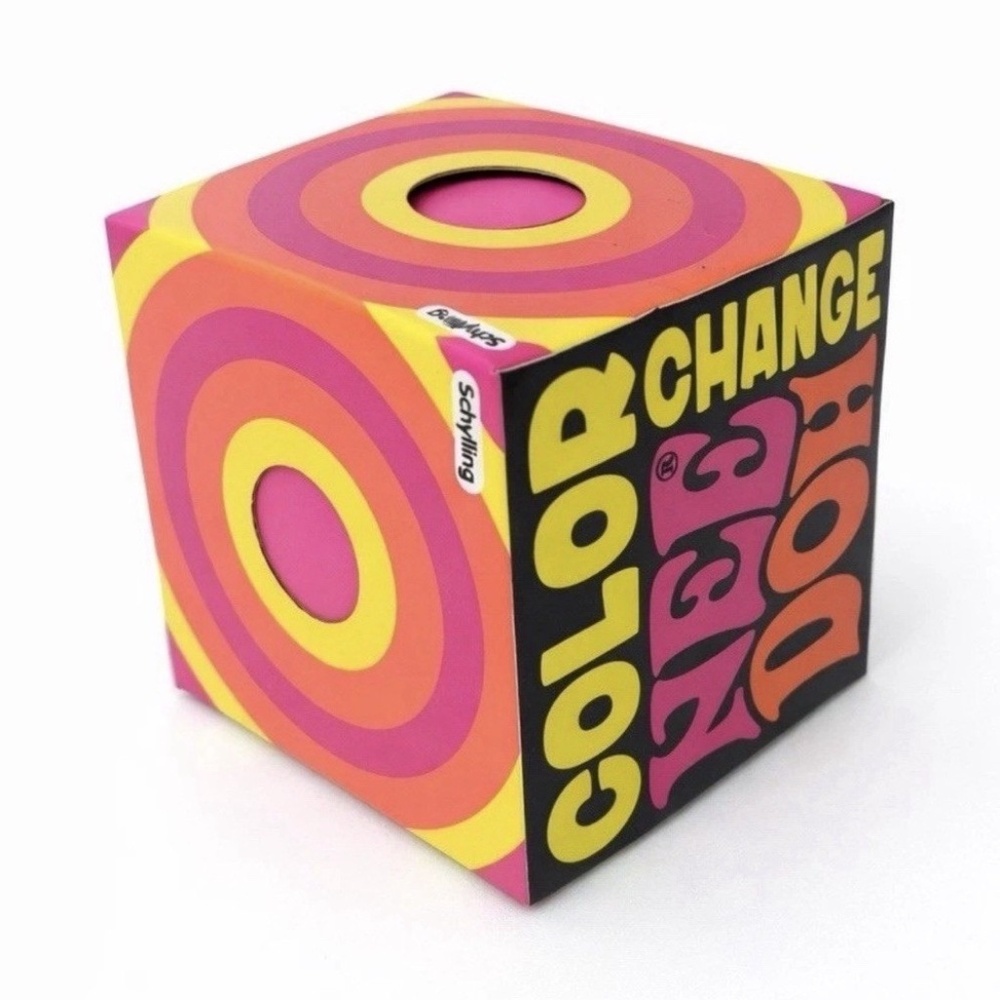 Color Change Nee Doh Squeeze Toy Pink  Brand New